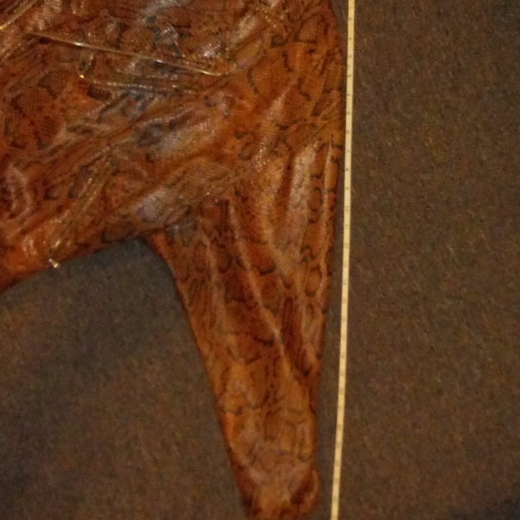 Gianni Versace Python Leather Biker Jacket - Picture 6 of 12